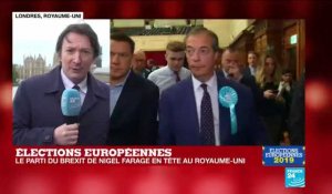Élections européennes : "le discours de Nigel Farage va au-delà de la réalité"