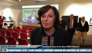 Européennes 2019 : Sylvie Brunet : "Il faut prendre ce résultat comme un signe"