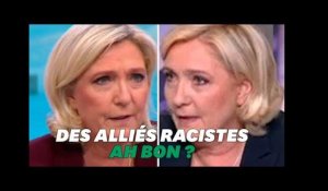 Le Pen doute (à tort) des idées racistes de ses alliés européens