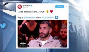 Karim Benzema papa : Le footballeur ému aux larmes à l'évocation de ses enfants