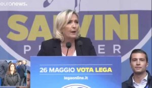 Matteo Salvini et Marine Le Pen au sommet des extrêmes