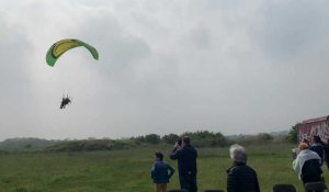 Traversée de la Manche en paramoteur