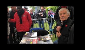 Giacomo Agostini, légende de la moto, au Grand Prix de France 2019 au Mans