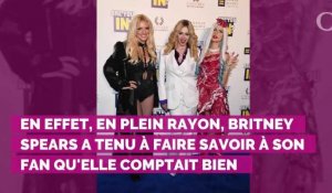 Les fans de Britney Spears rassurés : la chanteuse promet de remonter sur scène