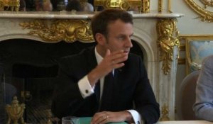 Macron réunit le premier "Conseil de défense écologique"