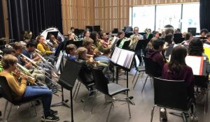 Roubaix : une répétition d'orchestre au conservatoire