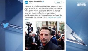Mathieu Kassovitz attendu au tribunal pour un tweet injurieux