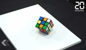 Le Rewind: Il créé un Rubik's Cube qui se résout tout seul