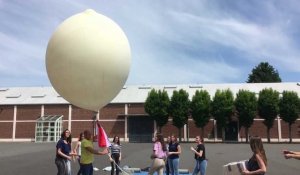 Les lycéens de Chauny envoient un ballon sonde dans l'espace