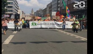 Un millier de jeunes ont défilé à Lille pour le climat