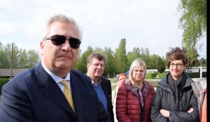 Mettet: le prince Laurent au parc résidentiel du Lac 