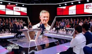 "L'émission politique" avec Bruno Le Maire : la suppression des postes de fonctionnaires