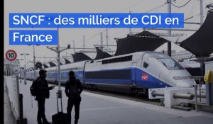 La SNCF recrute des milliers de CDI en France