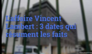 Vincent Lambert : 3 dates qui résument les faits