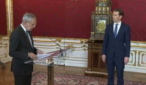 Autriche: le nouveau gouvernement Kurz prête serment