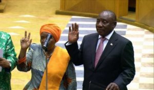 Les nouveaux députés sud-africains prêtent serment