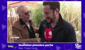 "Tu es un jouisseur" : Fabrice Luchini charrie un journaliste de Quotidien !