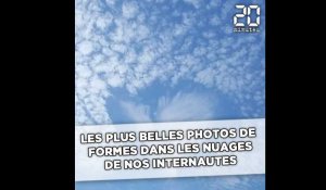 Les plus belles photos de formes dans les nuages de nos internautes