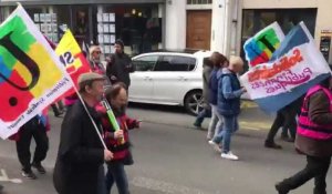 Grève dans la fonction publique : manifestation à Arras 