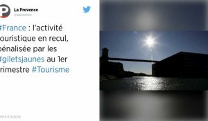 Le tourisme en baisse au premier trimestre, pénalisé par le mouvement des Gilets jaunes