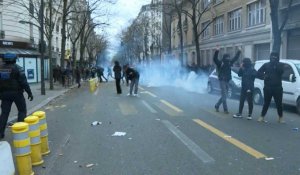 Sérieux incidents lors de la manifestation contre la loi sécurité globale à Paris