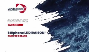 Vendée Globe. Stéphane Le Diraison nous montre son quotidien à bord