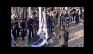 NANTES : LE DRAPEAU BRETON FLOTTE SUR L'HÔTEL DE VILLE