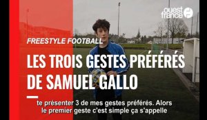 VIDÉO. Freestyle football : les plus belles figures de Samuel Gallo
