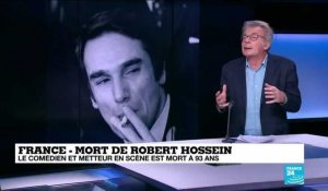 Mort du comédien et metteur en scène Robert Hossein