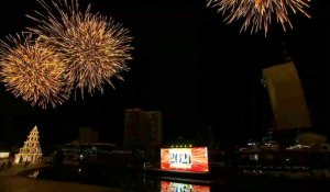 Thaïlande: feu d'artifice écolo à Bangkok pour fêter le Nouvel An