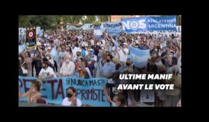 En Argentine, les anti-IVG se mobilisent avant un vote capital au Sénat