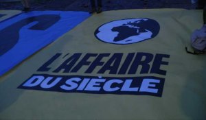 Climat: action d'ONG à Paris alors que "l'Affaire du siècle" arrive en justice
