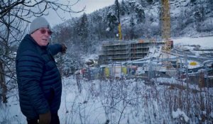Norvège: face à l'île meurtrie d'Utøya, le mémorial de la colère