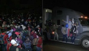 Honduras: une nouvelle caravane de migrants à la poursuite du "rêve américain"