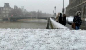 La neige tombe sur Paris, placée en vigilance orange