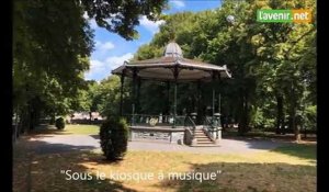 Brassens habite le parc communal de Tournai