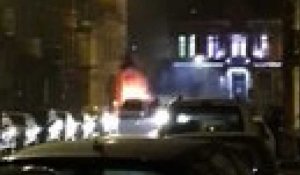 Une voiture s'enflamme rue des Minières à Verviers (VIDEO)