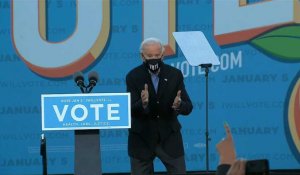 Etats-Unis : Biden en campagne en Géorgie avant deux sénatoriales cruciales