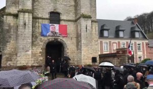 Funérailles de Quentin Pauchet, soldat tué au Mali, à Pas-en-Artois
