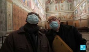 Covid-19 : l'Italie assouplit ses restrictions, le Chapelle Sixtine rouvre au public