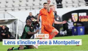 Le RC Lens s'incline face à Montpellier