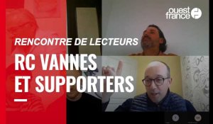 Troisième mi-temps - Rencontre entre deux joueurs du RC Vannes et les lecteurs de Ouest-France