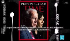 Joe Biden et Kamala Harris élus personnalités de l'année 2020 par Time Magazine