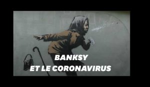 Même les œuvres de Banksy ont le coronavirus
