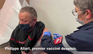 Covid : Les premiers vaccinés du Boulonnais