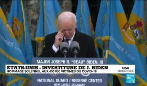 Investiture de Joe Biden aux USA : hommage solennel aux 400 000 victimes du Covid-19