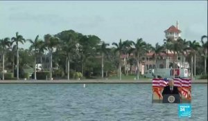 Etats-Unis : après la Maison Blanche, Donald Trump s'installe dans sa résidence de luxe en Floride