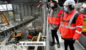 VIDEO. À l'usine Arc en ciel de Couëron, les déchets recyclables sont valorisés
