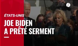 VIDÉO. Joe Biden prête serment pour devenir le 46e président des États-Unis