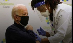 États-Unis : Joe Biden se fait vacciner contre le coronavirus
